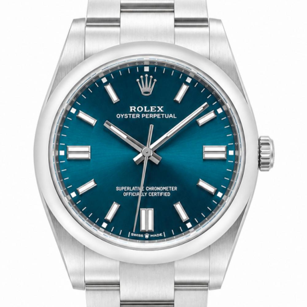 Unworn Rolex Oyster Perpetual 36MM 126000 Blue Dial Watch